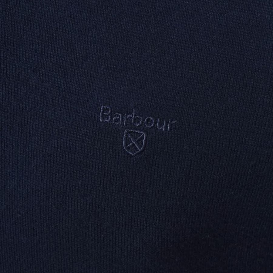 Alternative Image for ProductBarbour Half Zip Knit Jumper Navy3